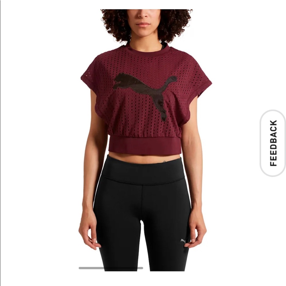 Puma A.C.E. Luxe Mesh Women's Training/workout crop Top